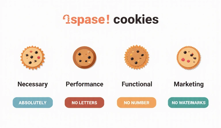Verschiedene Arten von Cookies