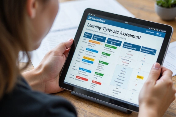 Lernstil Analyse