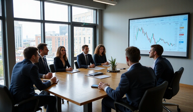Teilnehmer des ZenCapital Course in einem Schulungsraum